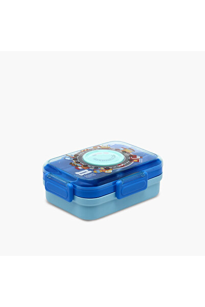 Lifestyle Vehicle Print Lunch Box for Girls with 4 Compartments