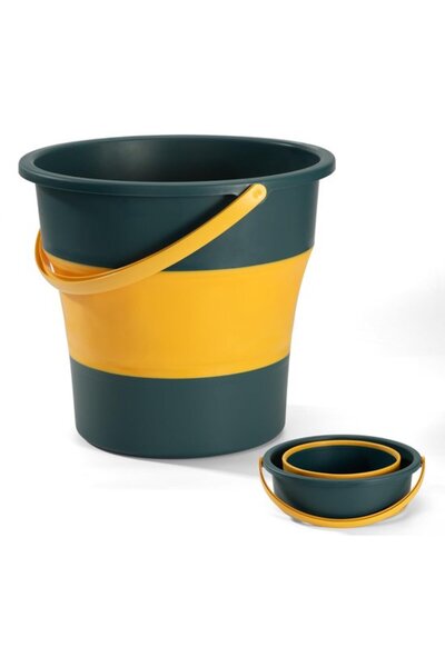 STARSTAR 10-liter collapsible water bucket, blue