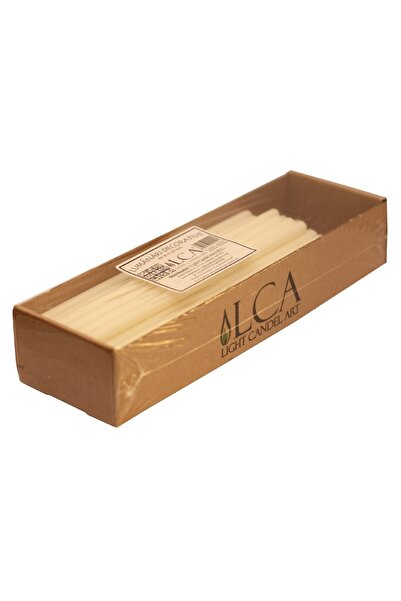 LCA Set 3 x 45 Lumanari Menaj Alb