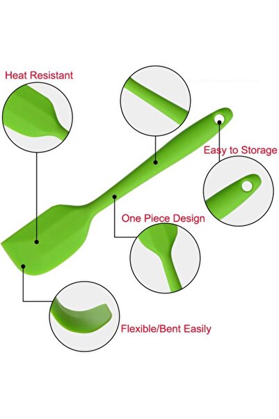 STARSTAR Silicone spatula (1 piece), heat-resistant and non-stick, suitable f...