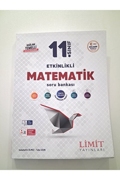 Limit Yayınları 11.SINIF MATEMATİK SORU BANKASI ETKİNLİKLİ MAARİF MODEL 2026-...