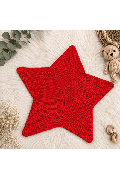Öyküm ⭐ El Örgüsü Yıldız Bebek Tulumu – %100 El Yapımı ⭐