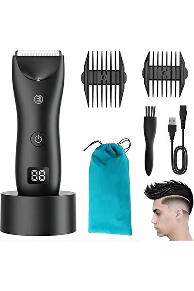 EXCEFORE Electric Hair Clippers for Men, 2 in 1 Professional Body Groomer & B...