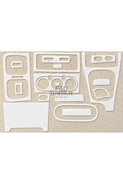 FD Damla Etiket Renault Laguna 1 Dashboard Console Trim Front Chest Mahogany ...