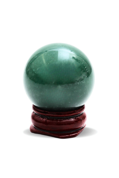 craftmystic Sfera din Aventurin Verde , 1 buc, 30-35 mm - Piatra Semipretioas...