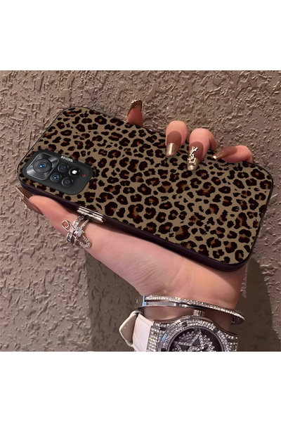 CHICASELUX Redmi Note 11 Pro 4G/5G Uyumlu Klasik Leopar Desenli Kılıf, Yüksek...