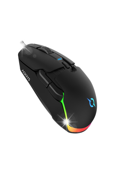 AQIRYS Mouse cu fir LYNX negru