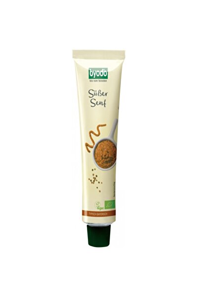 Byodo Muștar dulce în tub, organic, fără gluten, 100ml