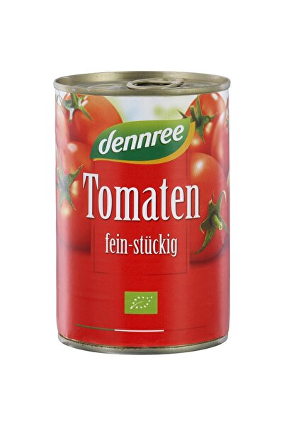 Dennree Piese de roșii organice în sos de roșii, 400g