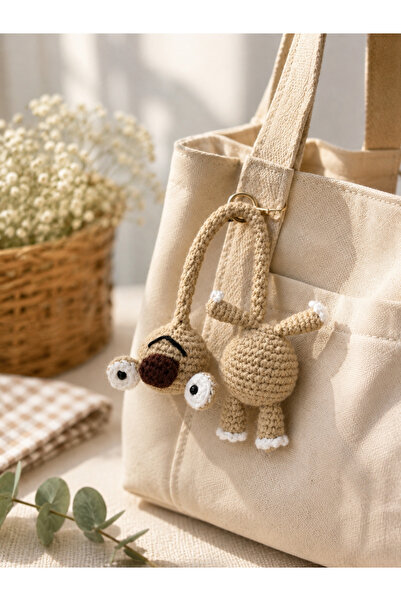 Genel Markalar Amigurumi el yapımı örgü sid çanta süsü çanta aksesuarı