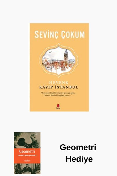 Kapı Yayınları Hevenk - Kayıp İstanbul + Geometri Hediye