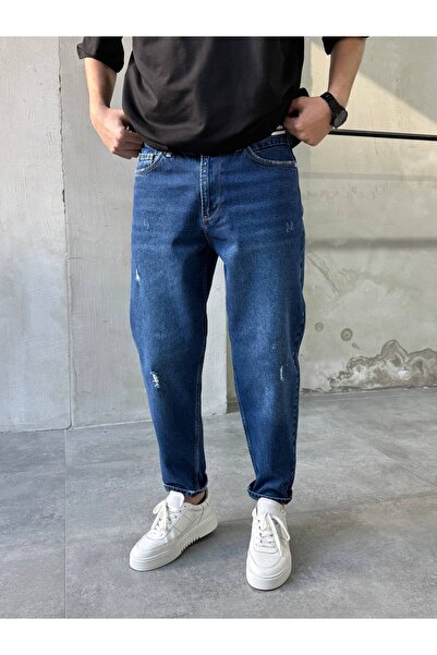 XPUPPETWEAR Poderane detaljne udobne boyfriend farmerke