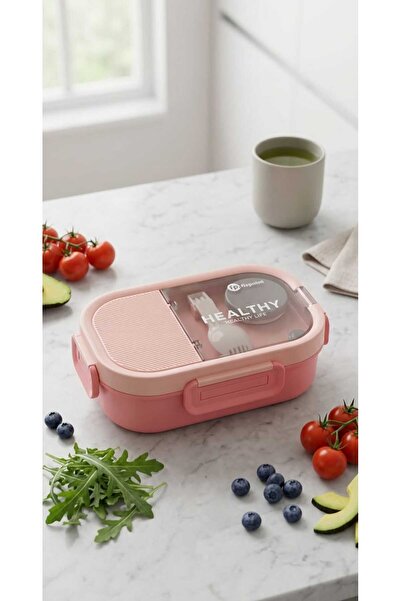 ALPA STORE 700 ML PASLANMAZ ÇELİK YEMEK KUTUSU BESLENME KABI LUNCH BOX ÇATAL ...