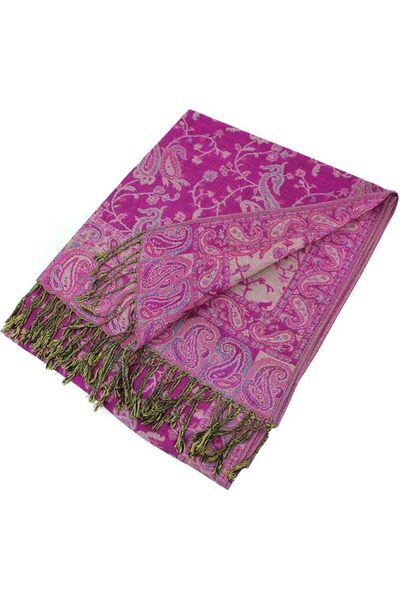 GENERAL PASKMLNA womens Paisley Pashmina Pashmina Shawl