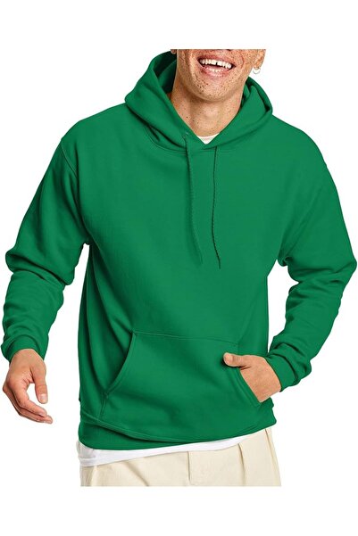 HANES Men's EcoSmart Fleece Hoodie Sweatshirt