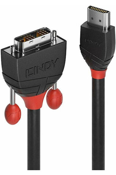 LİNDY Καλώδιο DVI-D αρσενικό σε HDMI αρσενικό, 3μ, Μαύρο (36273)