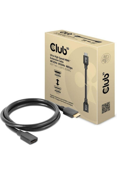 Other Club3D HDMI 2.1 Υπερυψηλής Ταχύτητας 48Gbps 4K 120Hz HDR VRR Καλώδιο HD...