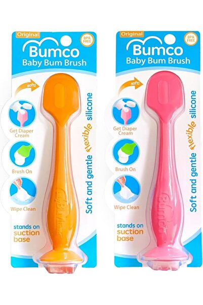 Baby Bum Brush Bumco 2-PACK Diaper Cream Spatula - FULL-SIZE + MINI with TRAV...