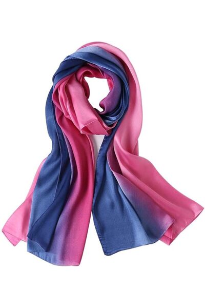 GENERAL Women's Scarves 100% Silk Long Lightweight Scarfs for women