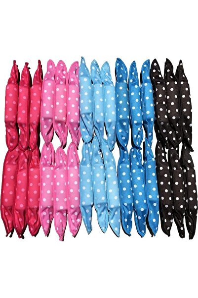 Dababell 40 Soft Heatless Hair Curlers - Large Overnight Pillow Sponge Roller...