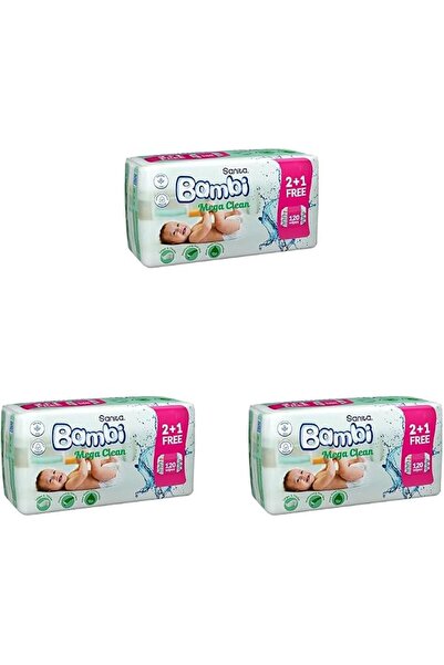 Sanita Bambi Moisturizing Lotion, Promo Pack, 168 Wet Wipes