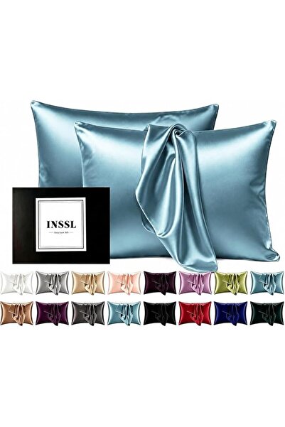 GENERAL INSSL Silk Pillowcase f Women, Mulberry Silk Pillowcase for Hair and ...