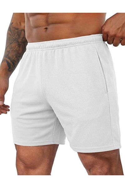 COOFANDY Men's Workout Gym Shorts Mesh Athletic Shorts Lightweight Bodybuildi...