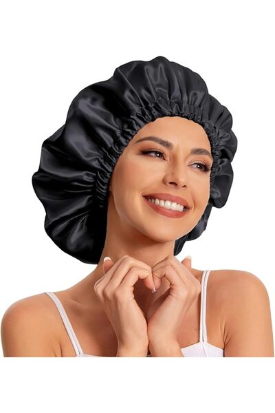 Edoneery Satin Bonnet for Sleeping - Silk Hair Bonnet for Women With Natural ...