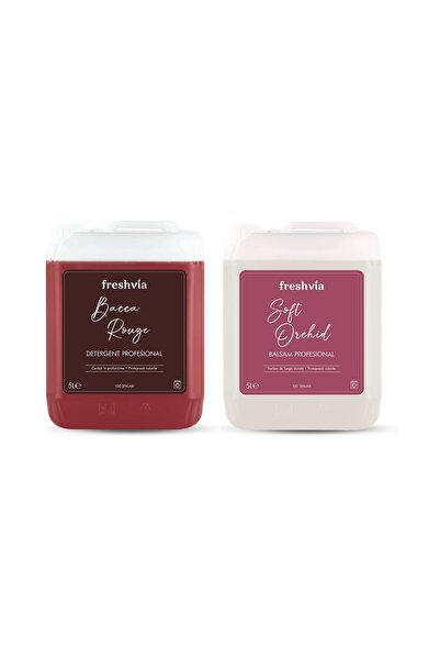 freshvia Pachet cu 1x Detergent Profesional BaccaRouge + 1x Balsam Soft Orchid