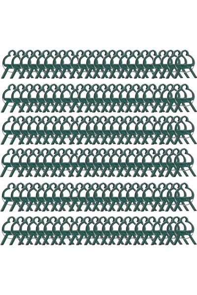 Arabest 100PCS Plant Clips,Garden Support Clips for Tomato Cage,Bamboo Stakes...