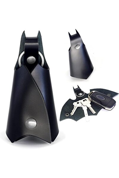 AZONEE KeyChain Leather Bat for men and women Car key fob case,Leather pop ke...