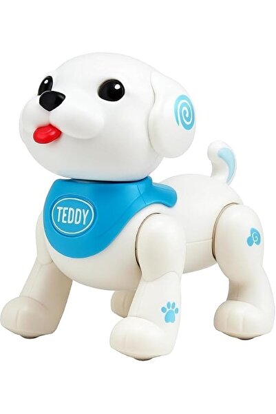 fitto Electric Robot Toy Dog With Intelligent Sensors, Music And Lights