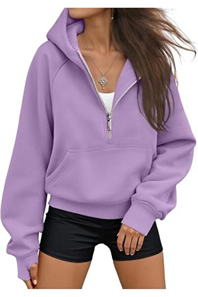 AUTOMET womens Ezau190 Sweatshirt | Fleece lined, soft material, hooded, jack...
