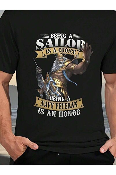 NOURAM 1 "Tribute" T-Shirt - 100% Patriotic, A Graphic Print Of "Sailor's Cho...