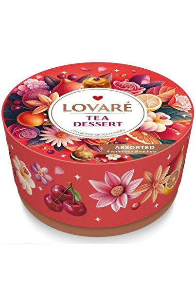 Lovare Ceai Tea Desert - Selecție de 4 arome, 32 plicuri