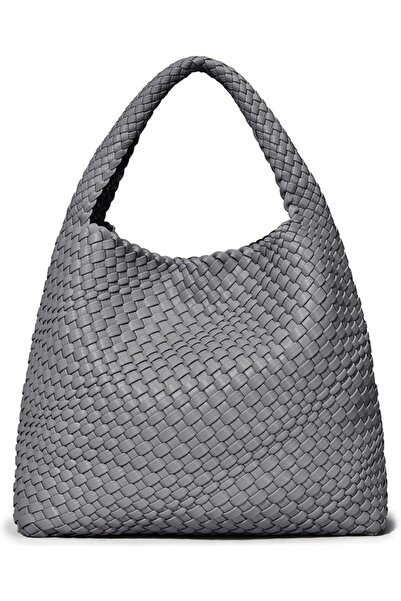 GENERAL Woven Bag Purses and Handbags, Woven Vegan Leather Bag For Women, Wov...