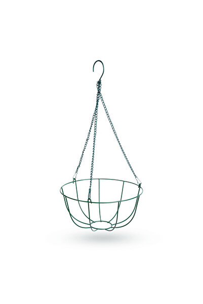 Alista Home Suport metalic suspendat pentru ghiveci de flori, 25 cm, pentru p...