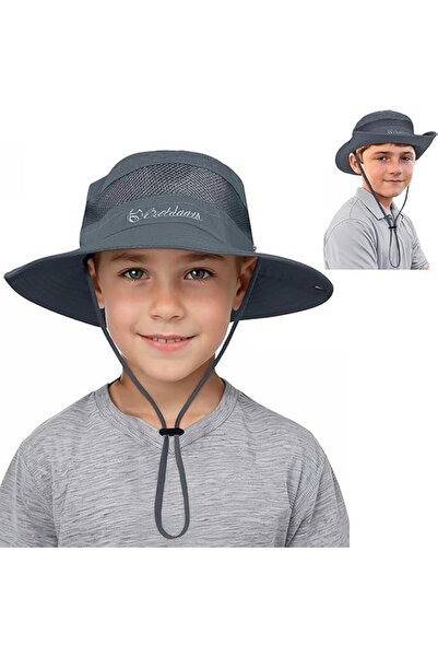 YHRY Kids Sun Hat - Boys Girls Beach UPF 50+ Outdoor Bucket Wide Brim Fishing...