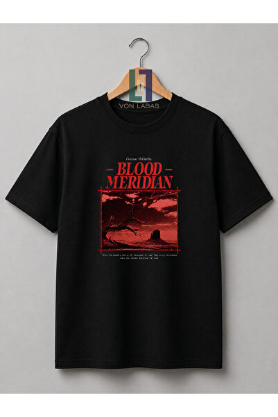 Grafftee Clothing Blood Meridian Printed Unisex Oversize T-Shirt