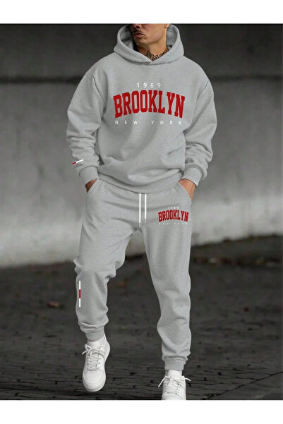 PAVRO Sweatshirt Tracksuit Set Oversize Shaped Comfortable Fit Quality Fabric...