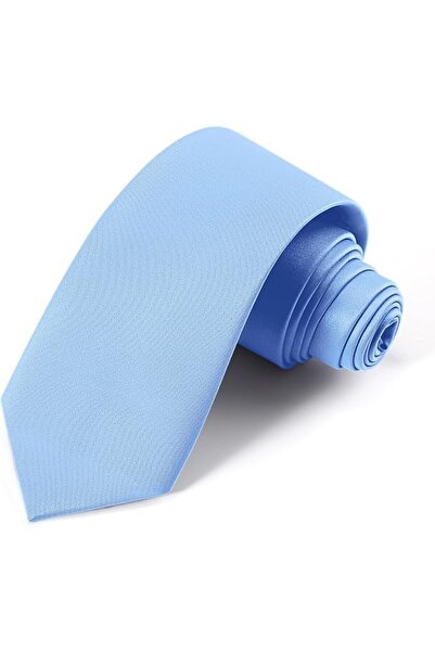 GENERAL Black Ties For Men Solid Pure Color Formal Neckties 3.15" (8CM) Men's...