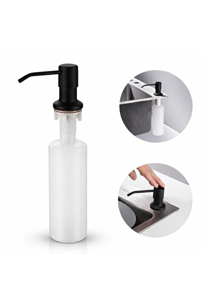 MACVI Dozator încorporat în chiuvetă Negru Elegant — Igienă și Stil 🎉 🧼