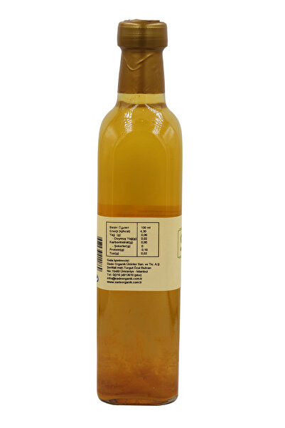 Sade Organik SADE GURME ZERDEÇALLI ELMA SİRKESİ 500 ML