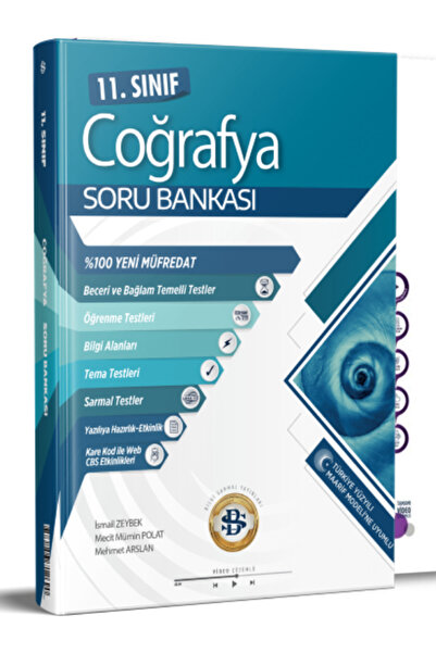 Bilgi Sarmal Yayınları Maarif Sarmal 11. Sınıf Coğrafya Maarif Soru Bankası B...