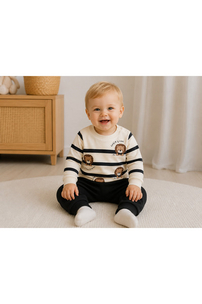 bibeca Children's Baby Set with Lion Figure