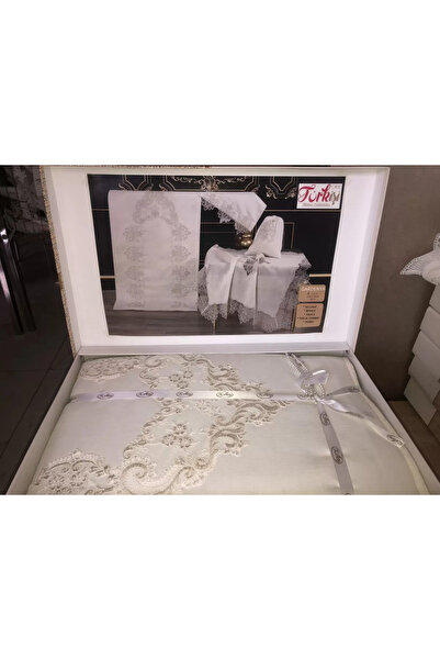 Generic Brand Embroidered Prayer Rug Luxury Prayer Rug Dowry Bundle Gift Pray...