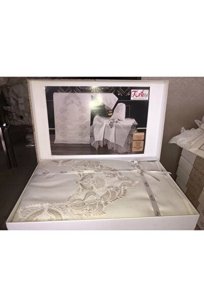 Generic Brand Dowry Embroidered Luxurious Prayer Rug Gift Stylish Model