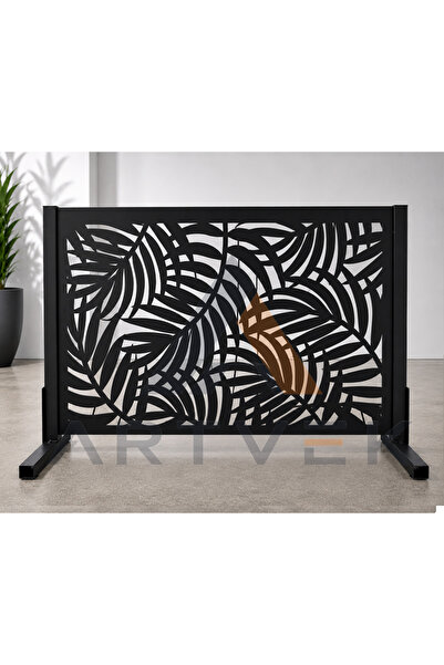 Artvek 60x80 cm metal lazer kesim paravan seperatör. İç mekan dış mekan uyumlu