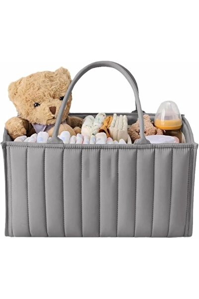 U-HOOME U HOOME Baby Diaper Caddy Organizer, Baby Storage Basket for Diapers ...