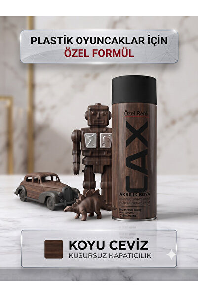 caxcolors CAX Plastik Oyuncaklar İçin Özel Akrilik Sprey Boya Kusursuz Kapatı...
